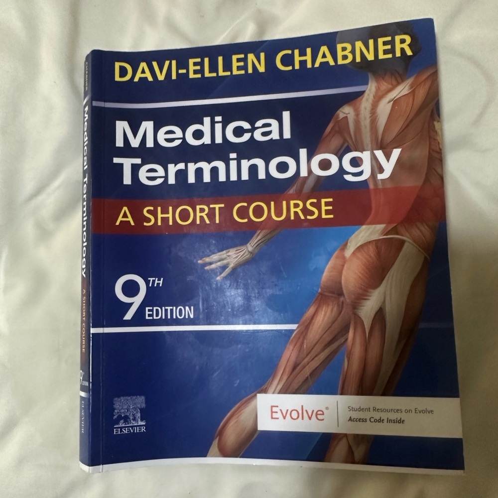 Blue Medical Terminology Book+ access code unused